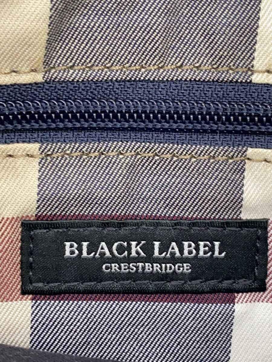 BLACK LABEL CRESTBRIDGE Shoulder Bag Leather BLK 5