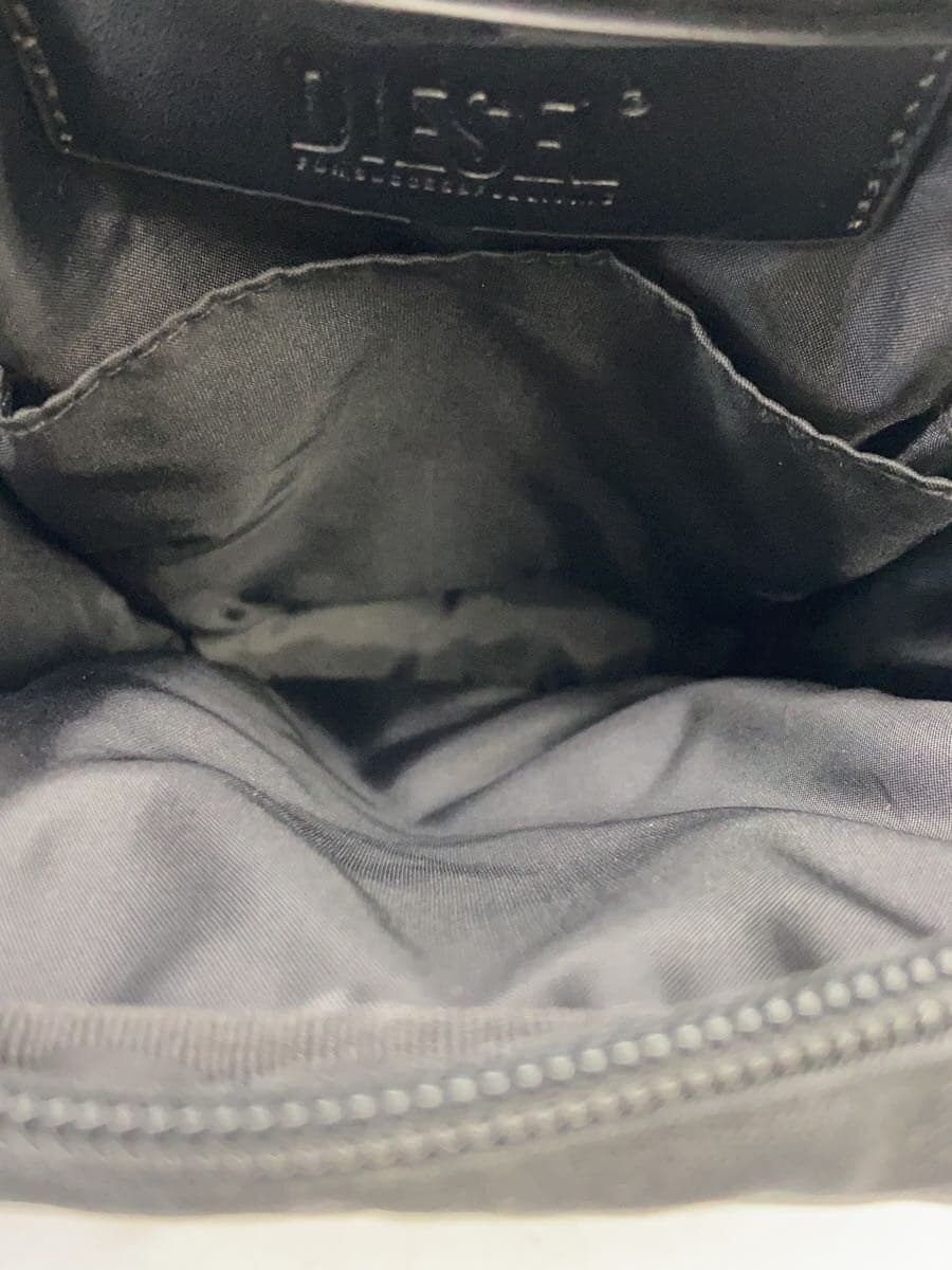DIESEL shoulder bag polyester BLK solid color 8