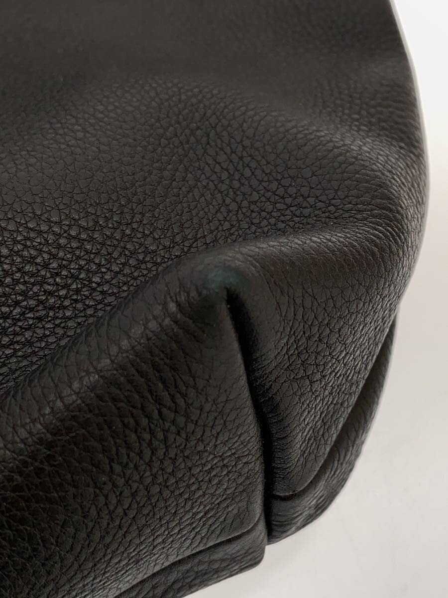 GUCCI Bamboo Shopper _Bamboo Leather BLK Corner Wear、Belt Partial Dent 7