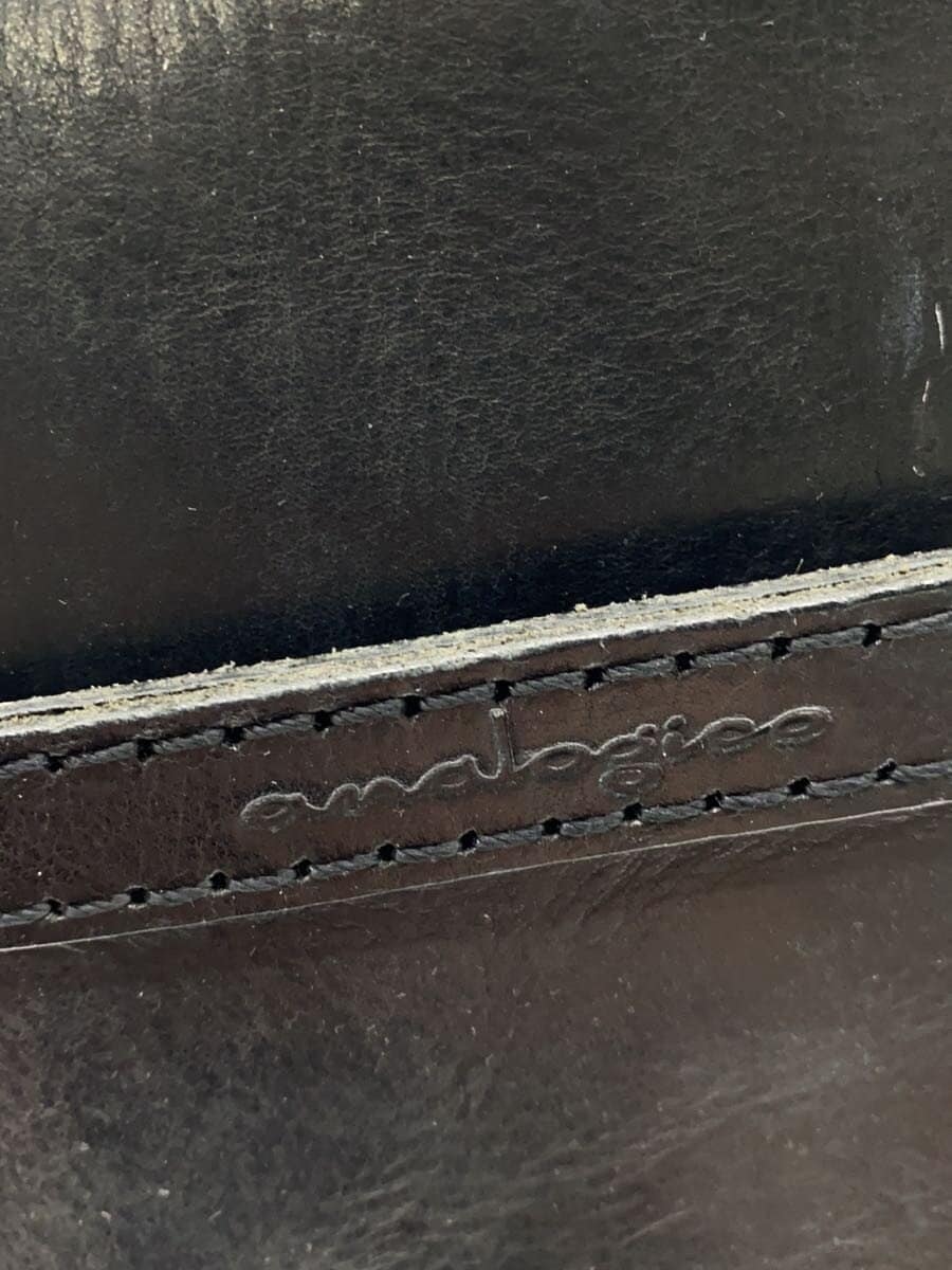 analogico Shoulder Bag Leather BLK 5