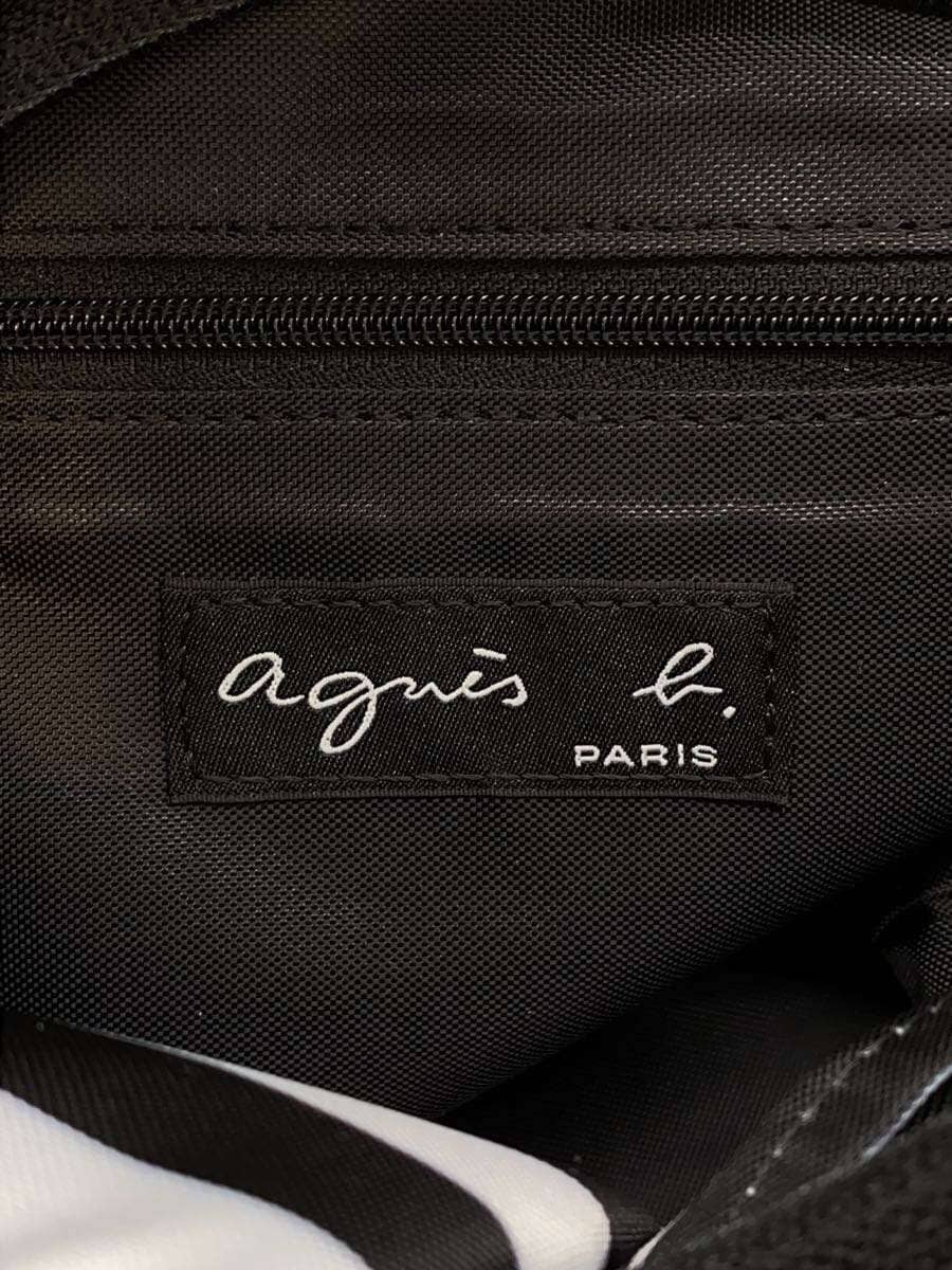 agnes b. Shoulder Bag BLK Strap Bag x 2 Set 5