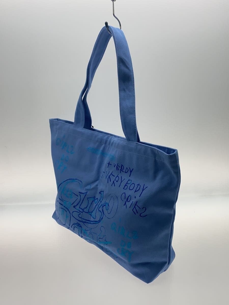 Girls Don’t Cry × DOVER STREET MARKET Tote Bag Canvas BLU Capitana Tote Bag 2