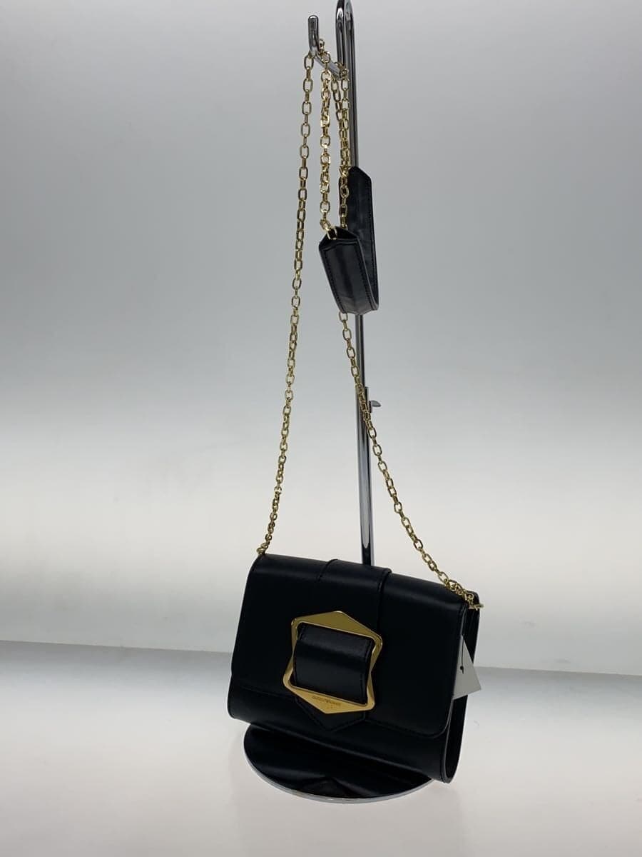 EMPORIO ARMANI Shoulder Bag Leather BLK YD300 Y3B033 AHFF01 20152 2