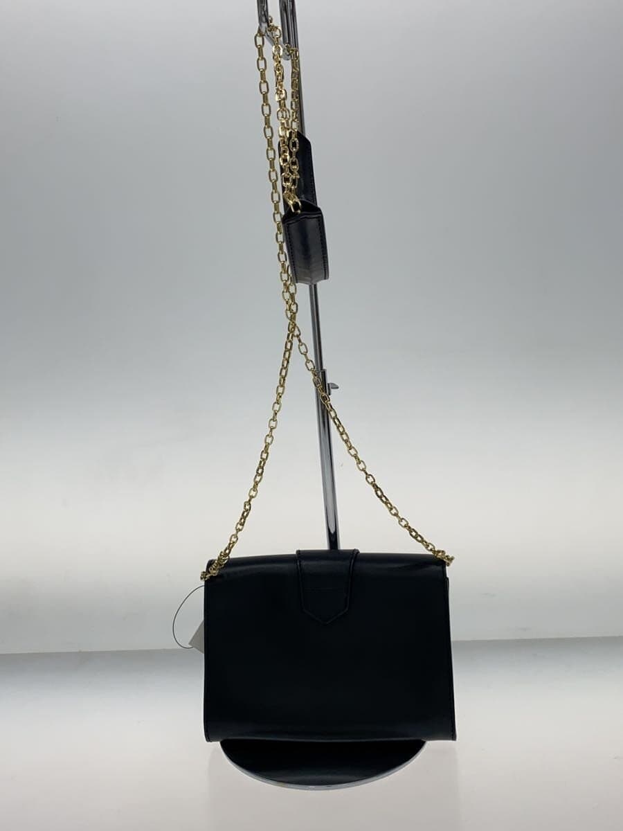 EMPORIO ARMANI Shoulder Bag Leather BLK YD300 Y3B033 AHFF01 20152 3