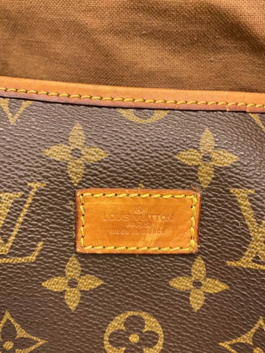 LOUIS VUITTON1)Saumur 35_Monogram Canvas PVC BRW 5