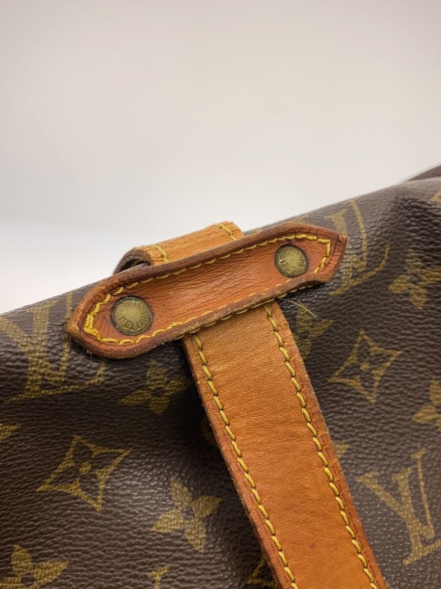 LOUIS VUITTON1)Saumur 35_Monogram Canvas PVC BRW 7