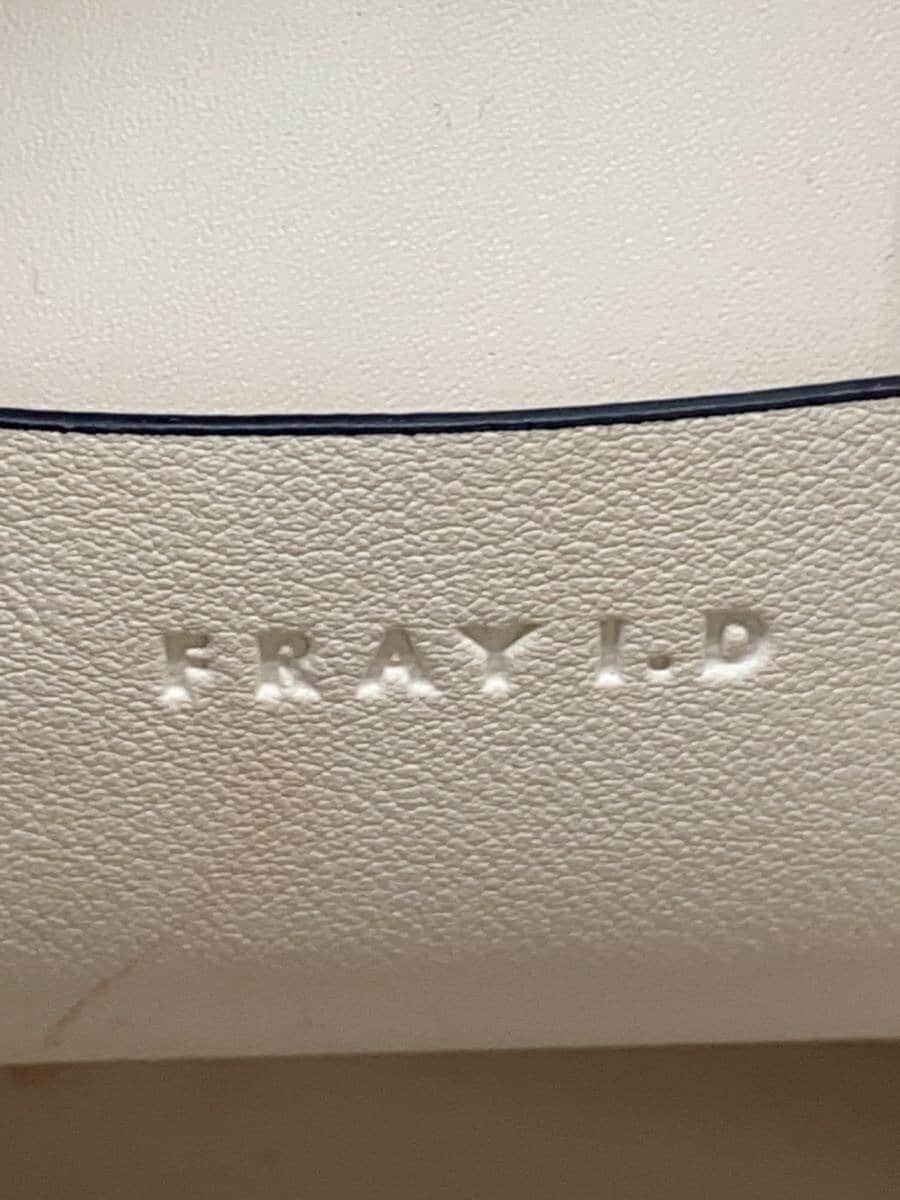 FRAY I.D Shoulder Bag Leather Cream FWGB259301 5