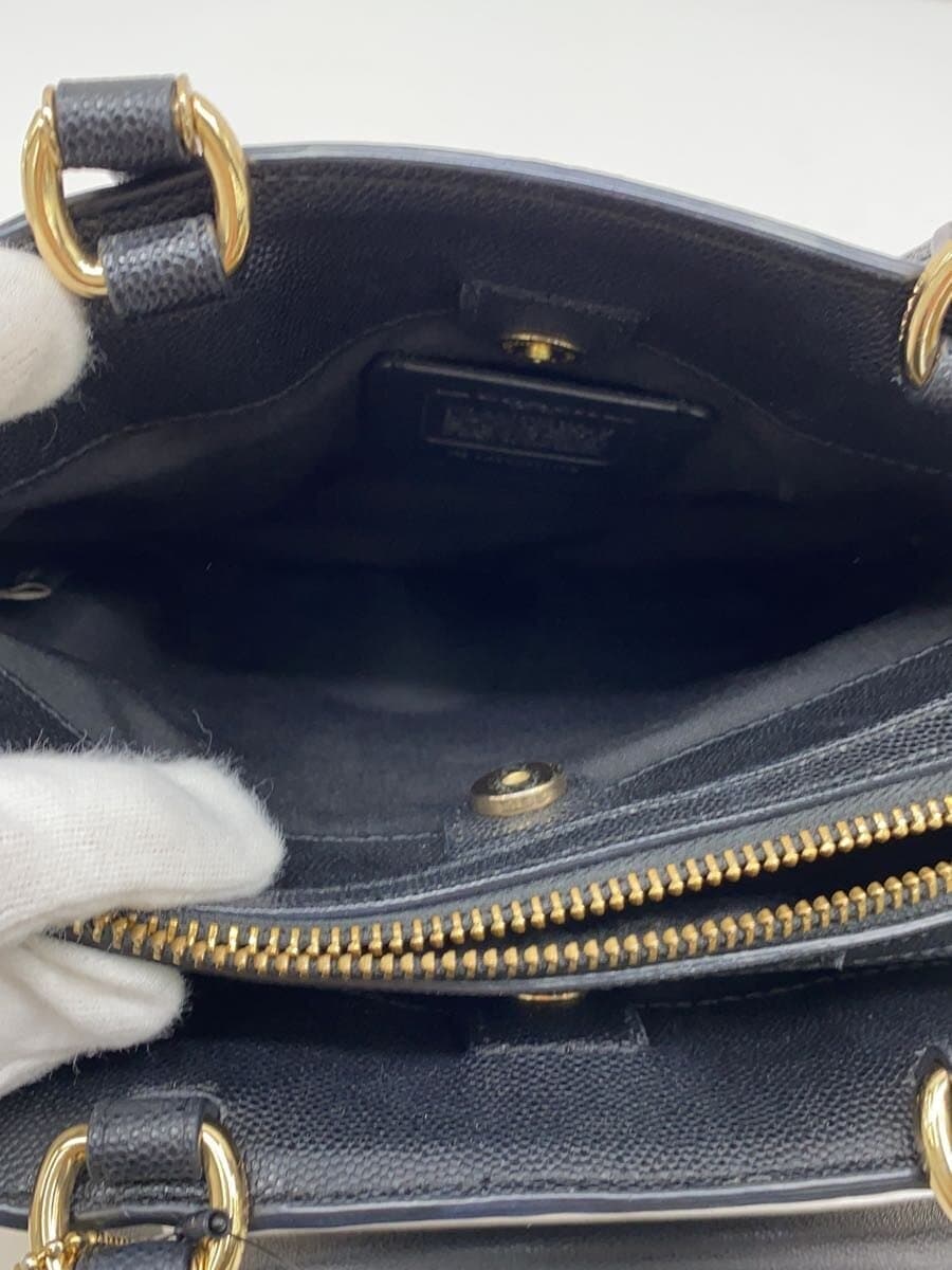 COACH Shoulder Bag Leather Black K1980 7