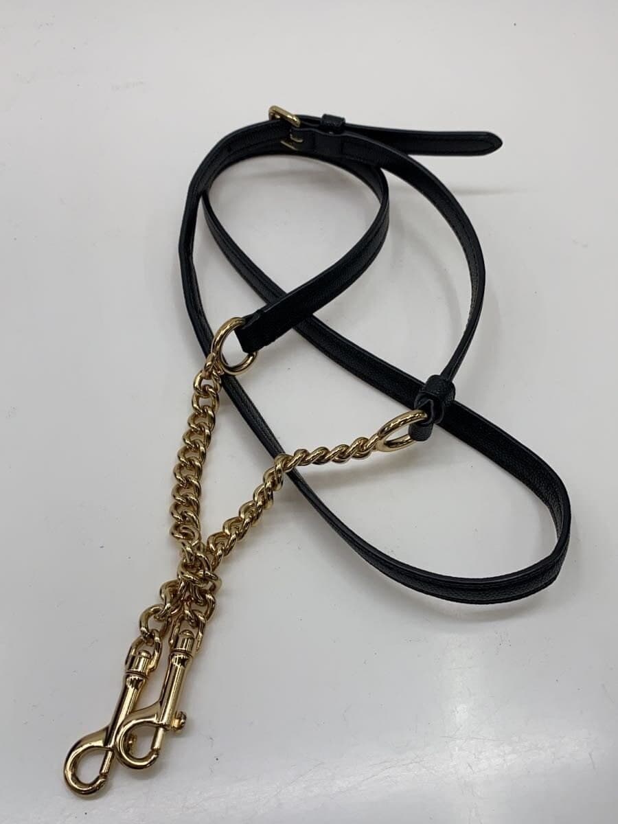 COACH Shoulder Bag Leather Black K1980 8