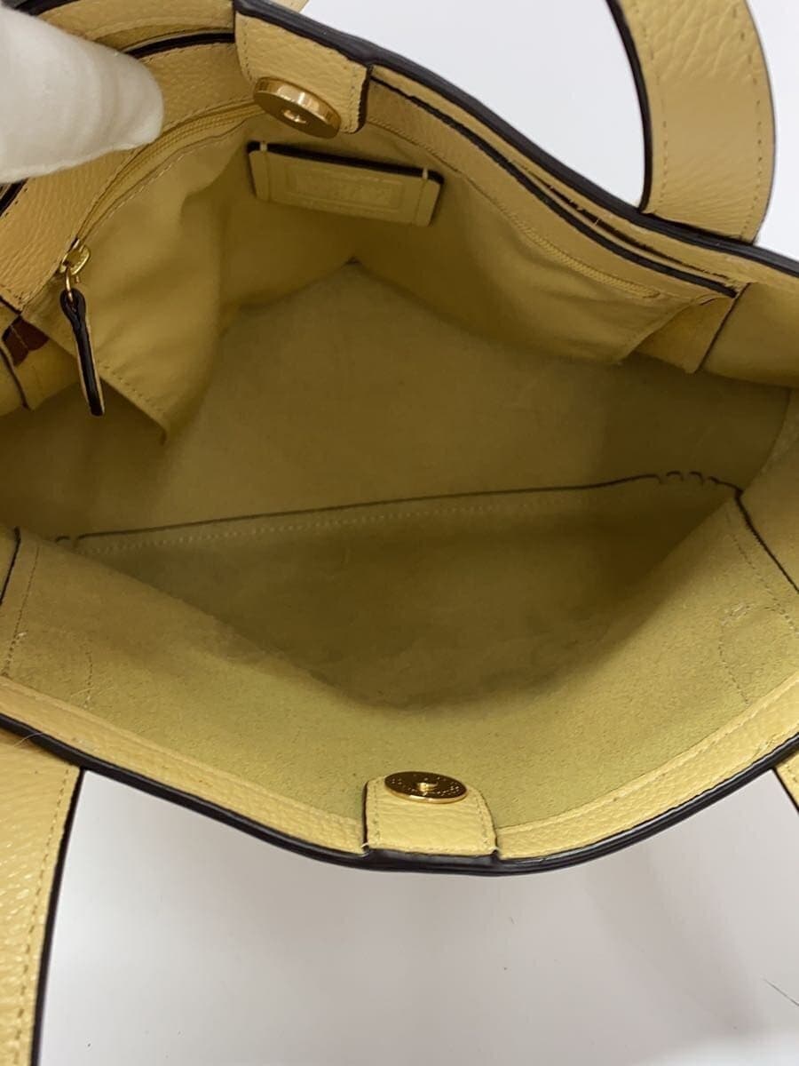 COACH Bag Leather WHT Solid ｆ2154-ｃ4062 6