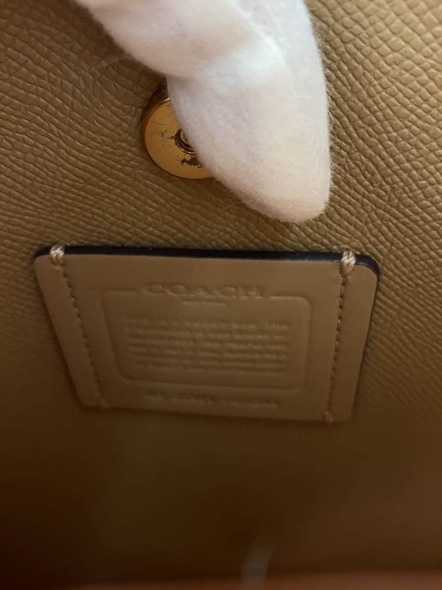 COACH Molly Bucket Bag 22_Signature_White Leather PVC WHT All Over Pattern 5