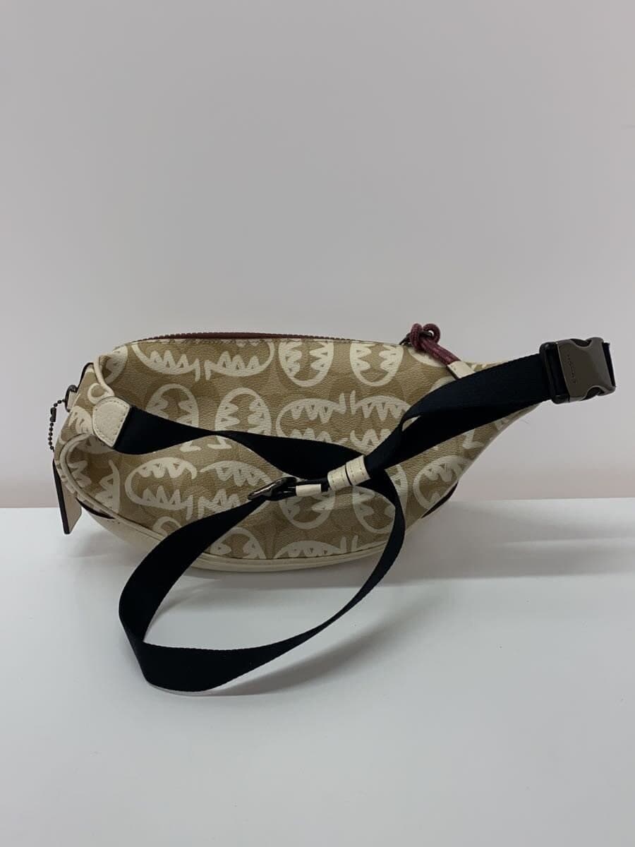 COACH Waist Bag Leather BRW All-over Pattern 1507 3
