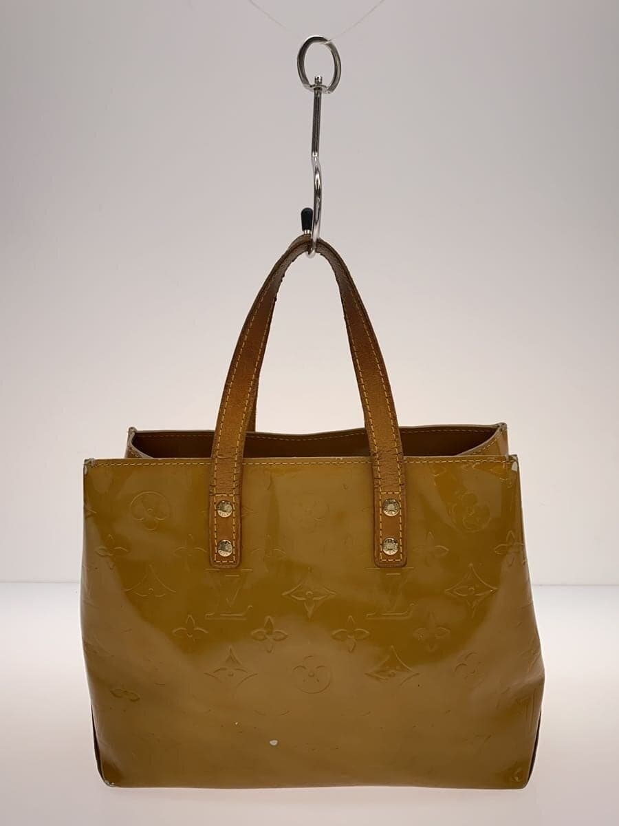 LOUIS VUITTON Reed PM_Monogram Vernis Enamel YLW All-over Print M91144 3