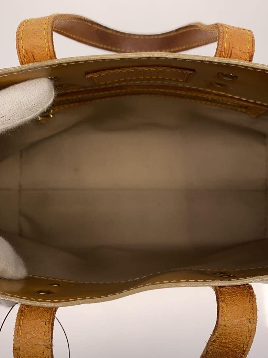 LOUIS VUITTON Reed PM_Monogram Vernis Enamel YLW All-over Print M91144 6