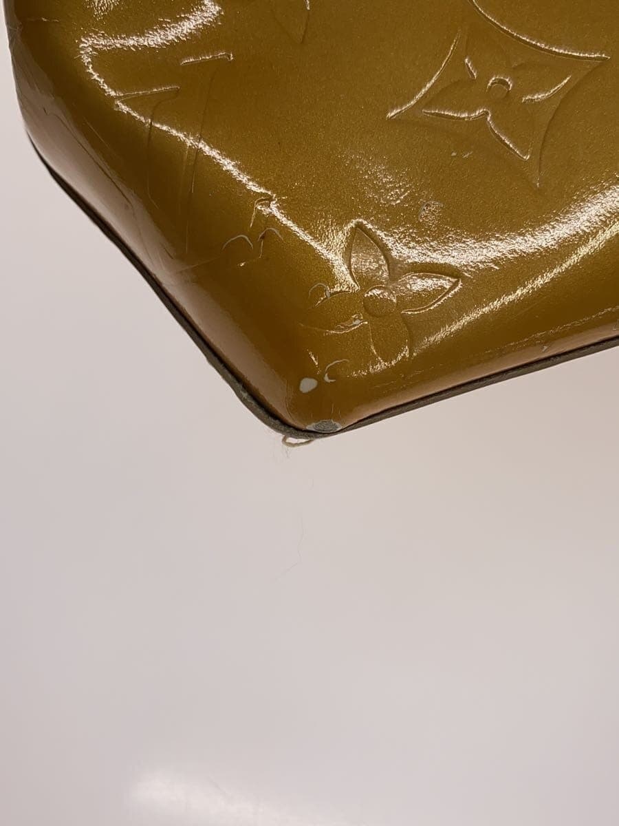 LOUIS VUITTON Reed PM_Monogram Vernis Enamel YLW All-over Print M91144 7