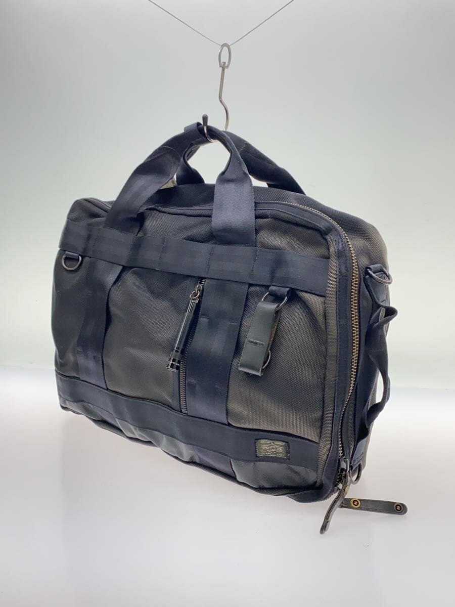 PORTERHEAT 3-Way Briefcase Nylon BLK Solid 2