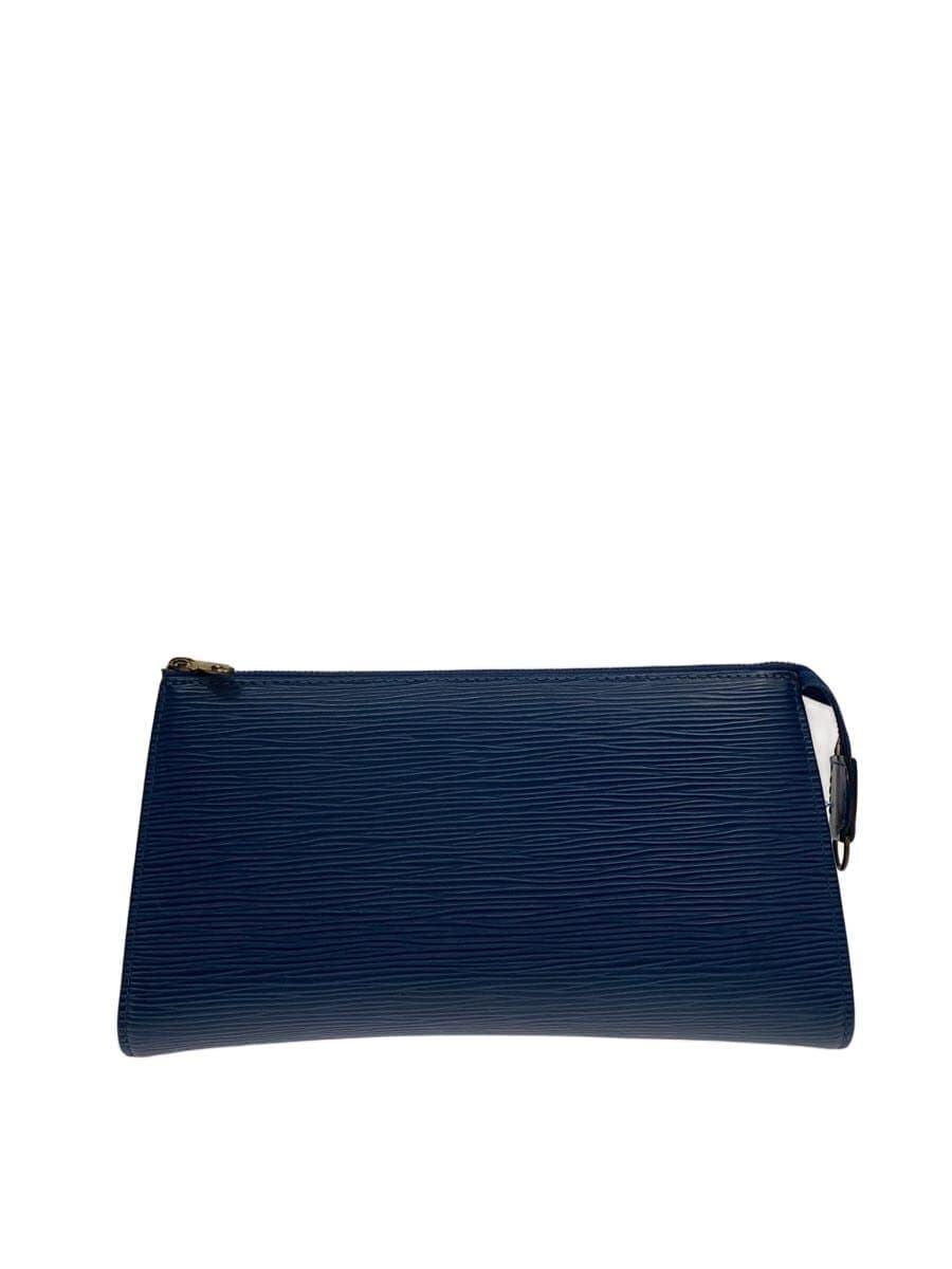 LOUIS VUITTON Pochette Accessoires_Epi Leather BLU
