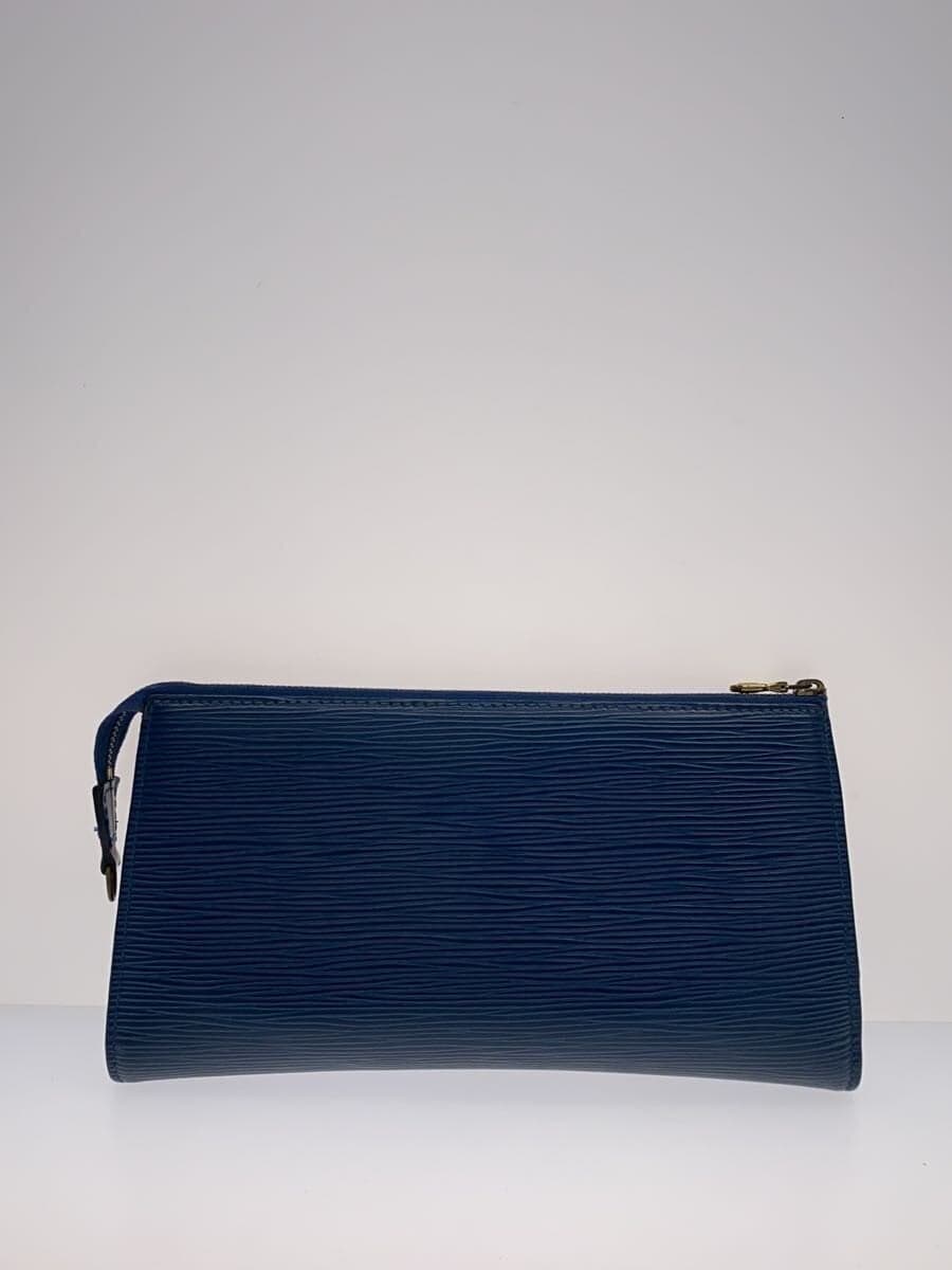 LOUIS VUITTON Pochette Accessoires_Epi Leather BLU 3