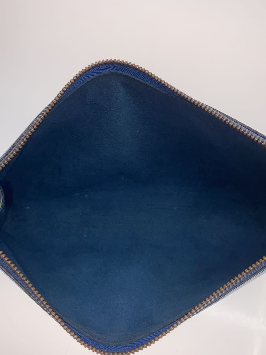 LOUIS VUITTON Pochette Accessoires_Epi Leather BLU 6