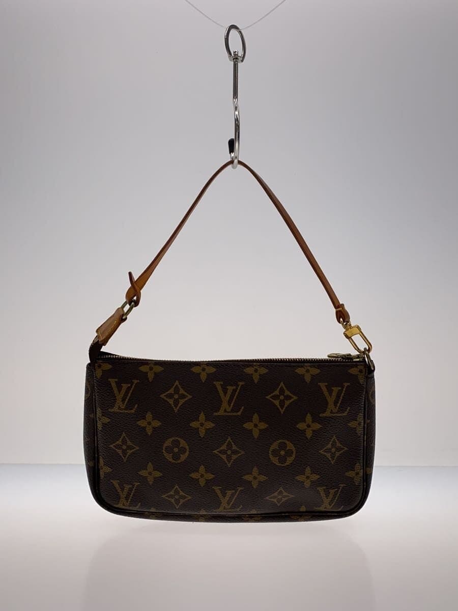 LOUIS VUITTON1)Pochette Accessoires_Monogram Canvas PVC BRW 3