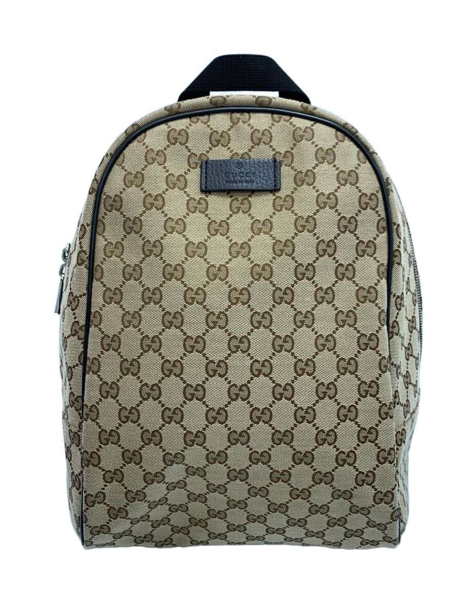 GUCCI Backpack_GG Canvas Canvas BEG