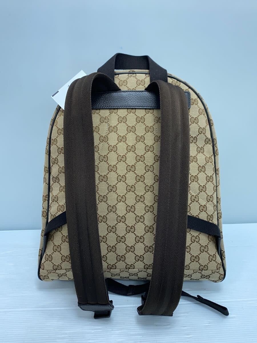 GUCCI Backpack_GG Canvas Canvas BEG 3
