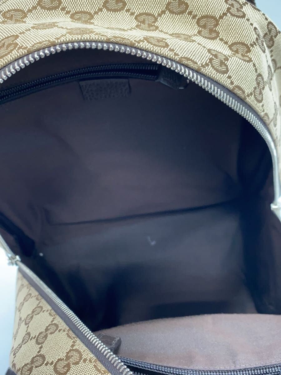 GUCCI Backpack_GG Canvas Canvas BEG 6