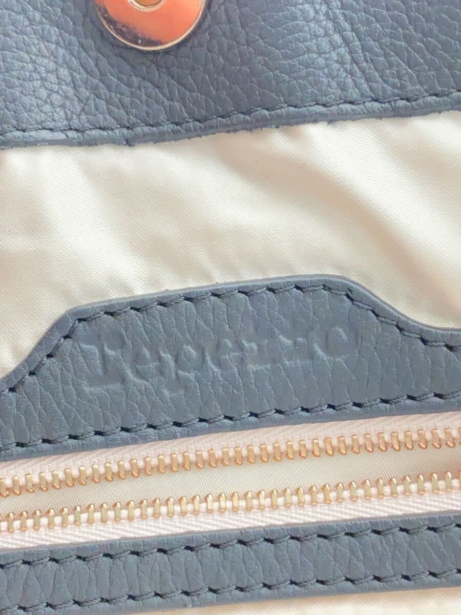 repetto2-Way Tote Bag Leather BLK 5