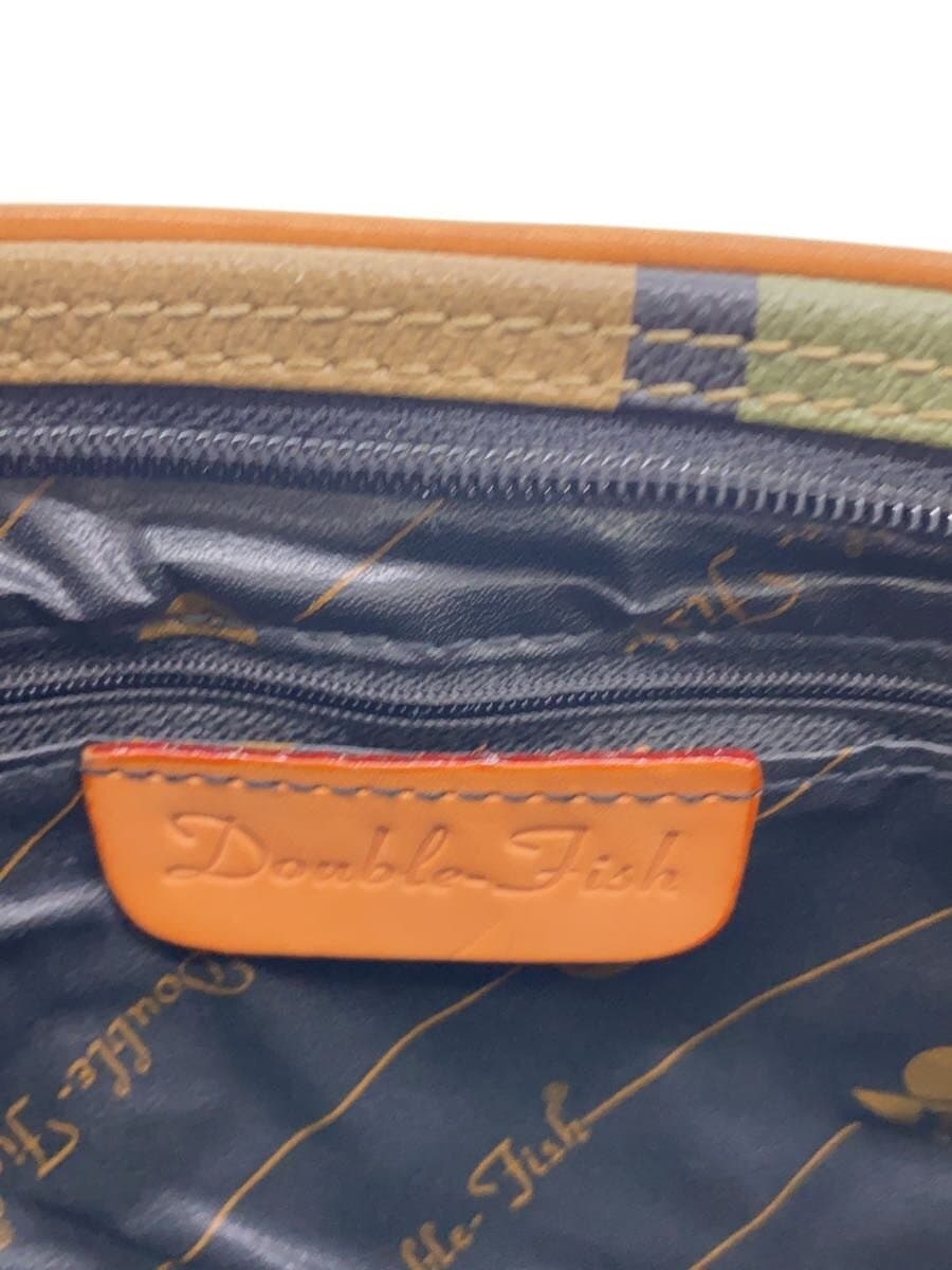 Double Fish Second Bag Leather Multicolor 5