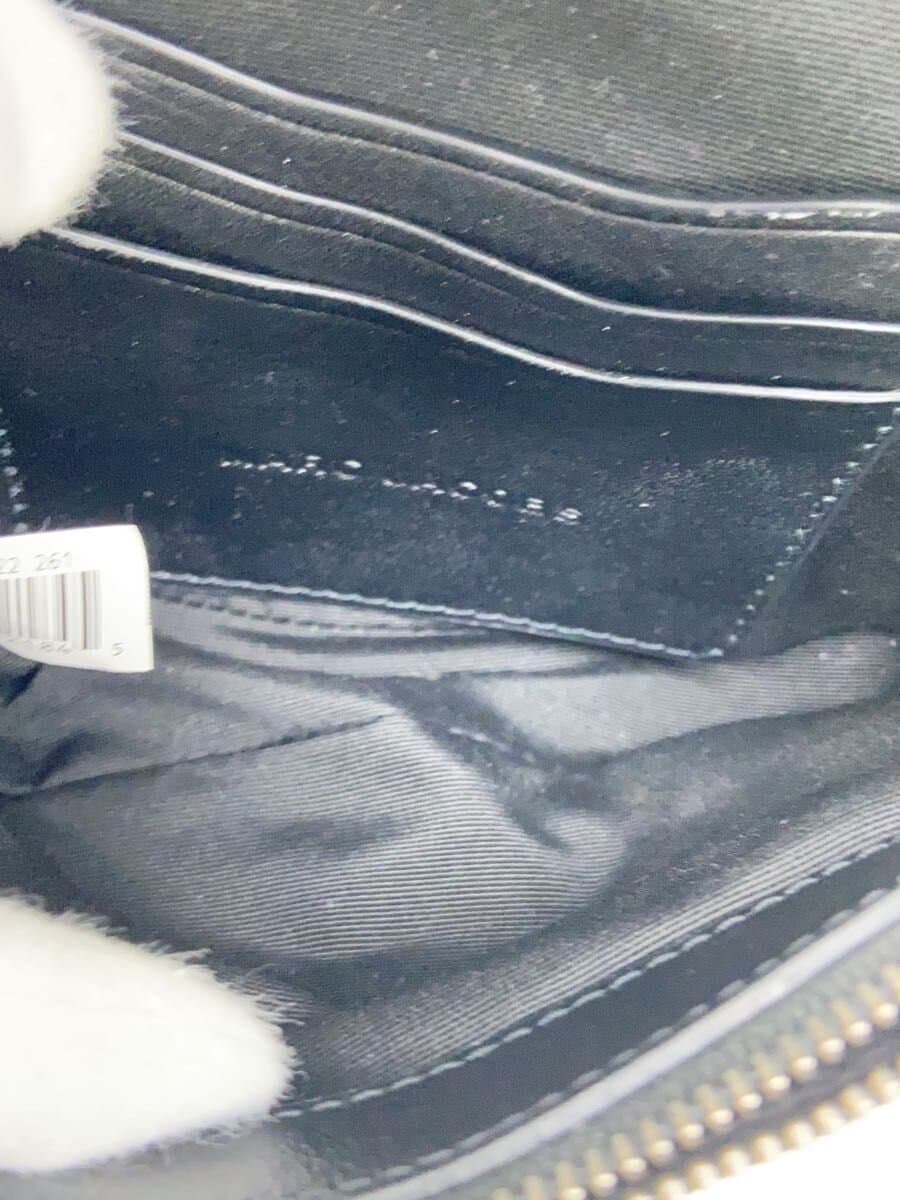 MARC JACOBS Monogram Stripe Chain Handbag GRY All Over Pattern 6