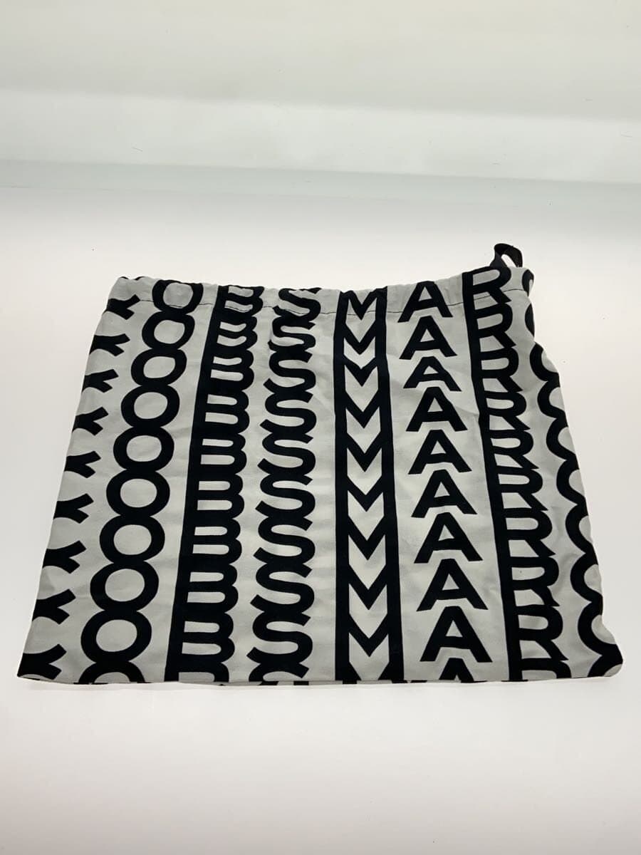 MARC JACOBS Monogram Stripe Chain Handbag GRY All Over Pattern 8