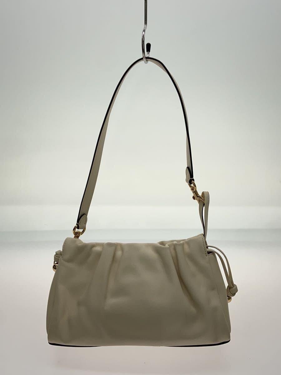 COACH Shoulder Bag Leather CRM Solid F2480 3
