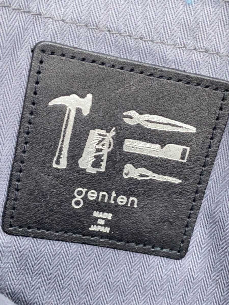 GENTEN All Leather Smart Backpack Cowhide BLK Solid 5