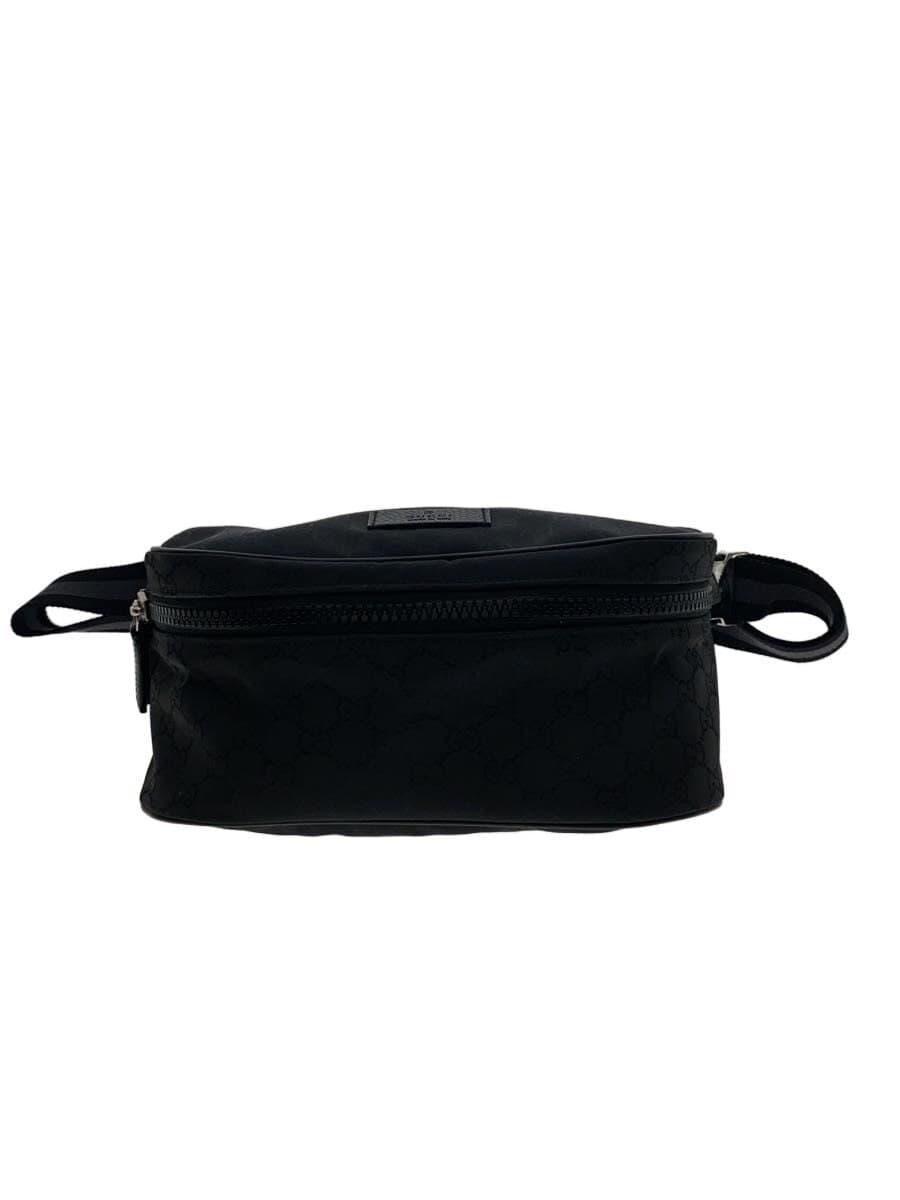 GUCCI Waist Bag_GG Nylon Nylon Black All-over Pattern 449182 G1XHN 8615