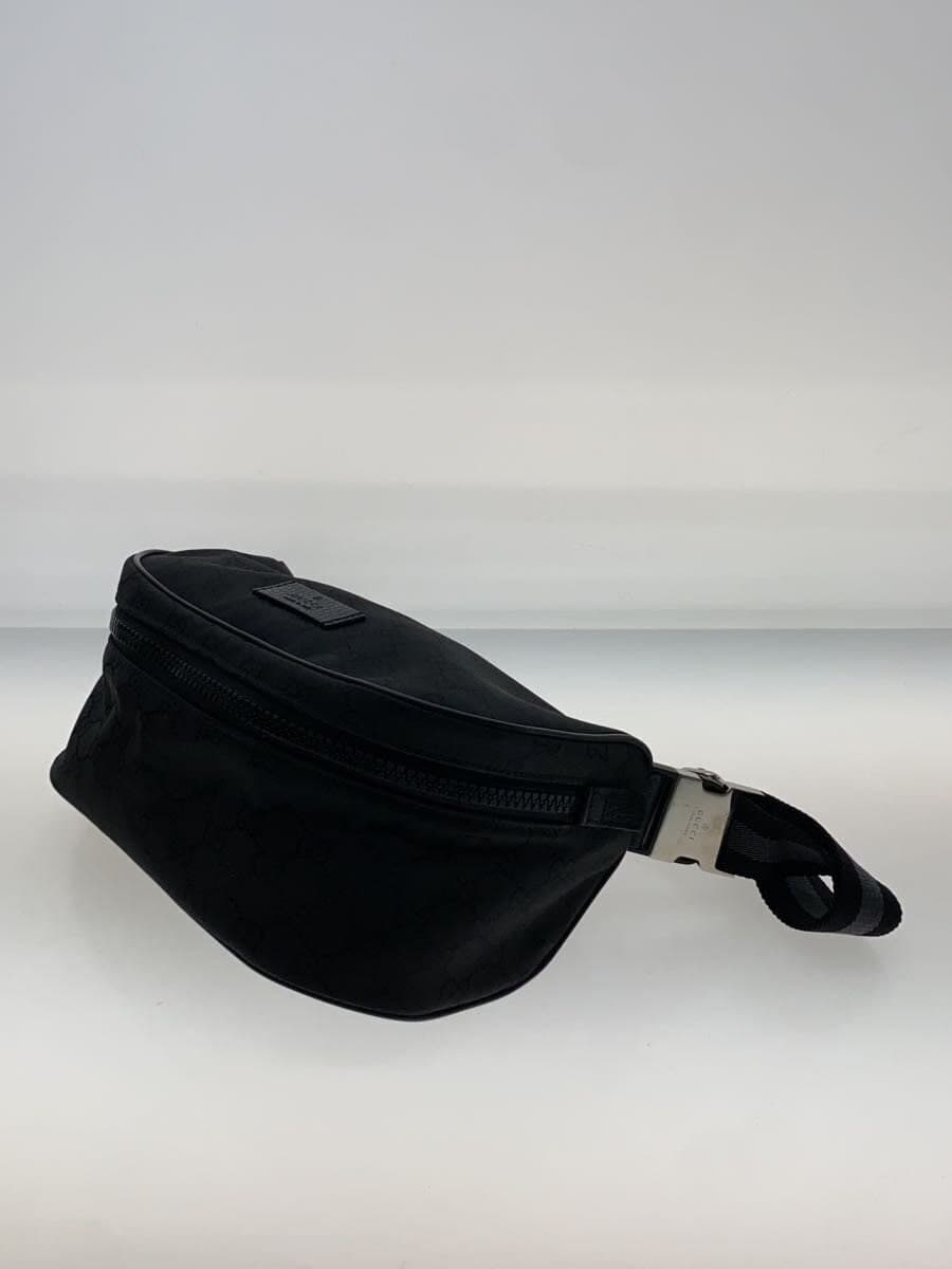 GUCCI Waist Bag_GG Nylon Nylon Black All-over Pattern 449182 G1XHN 8615 2