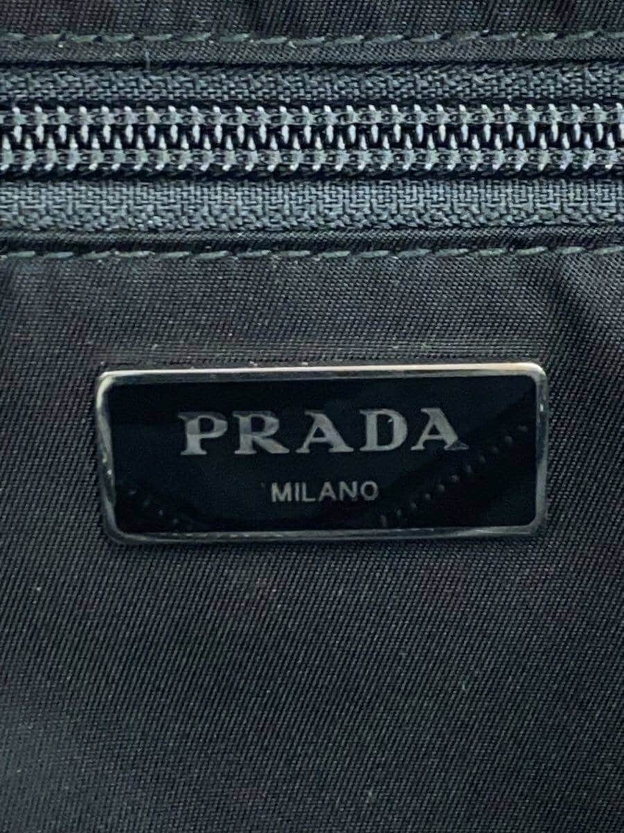 PRADA shoulder bag nylon BLK Tessuto 5