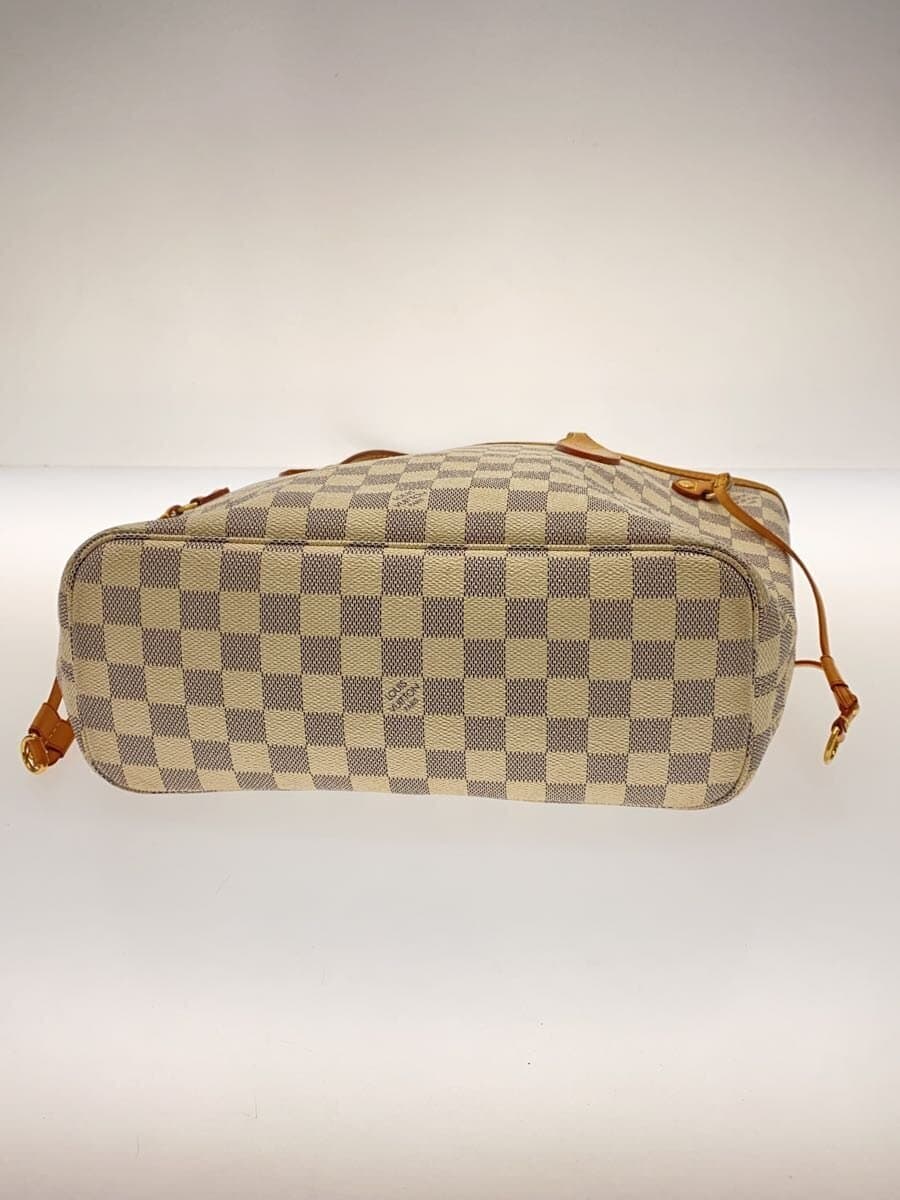 LOUIS VUITTON1)Neverfull PM_Damier Azur PVC WHT N51110 4