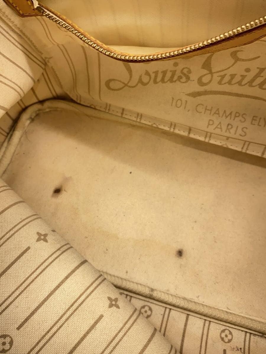 LOUIS VUITTON1)Neverfull PM_Damier Azur PVC WHT N51110 7