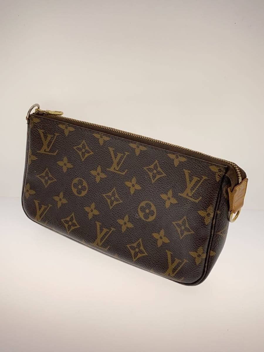 LOUIS VUITTON1)Pochette Accessoires_Monogram Canvas PVC BRW 2