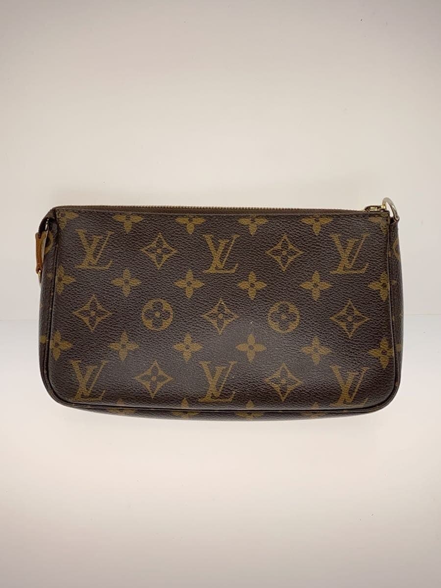 LOUIS VUITTON1)Pochette Accessoires_Monogram Canvas PVC BRW 3