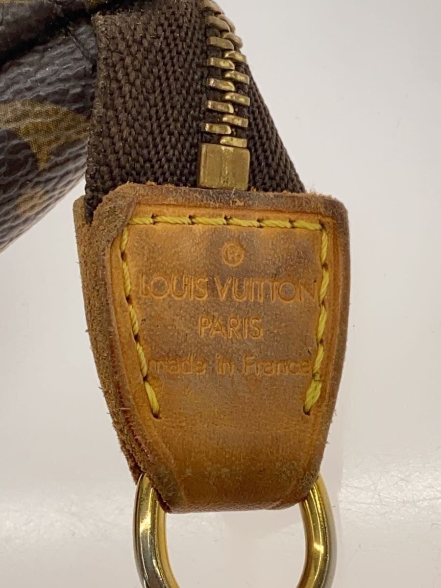 LOUIS VUITTON1)Pochette Accessoires_Monogram Canvas PVC BRW 5