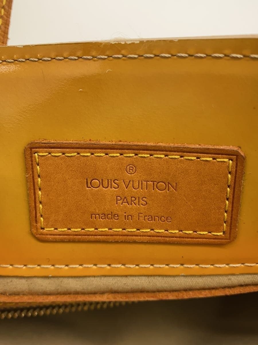 LOUIS VUITTON Lead PM_Monogram Vernis Patent Leather BEG M91144 5