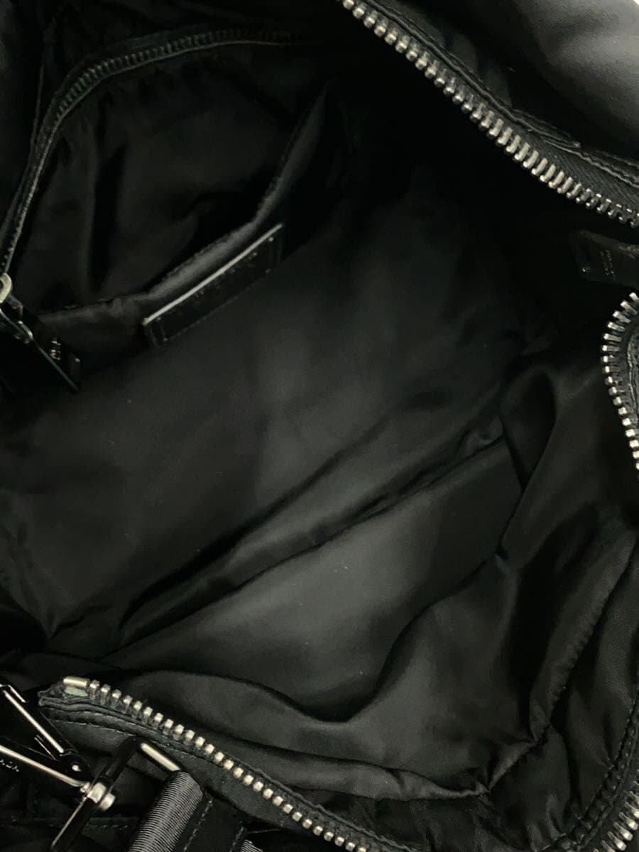 PRADATESSUTO DOUBLE 2-Way Reversible Tote Bag Nylon BLK 6