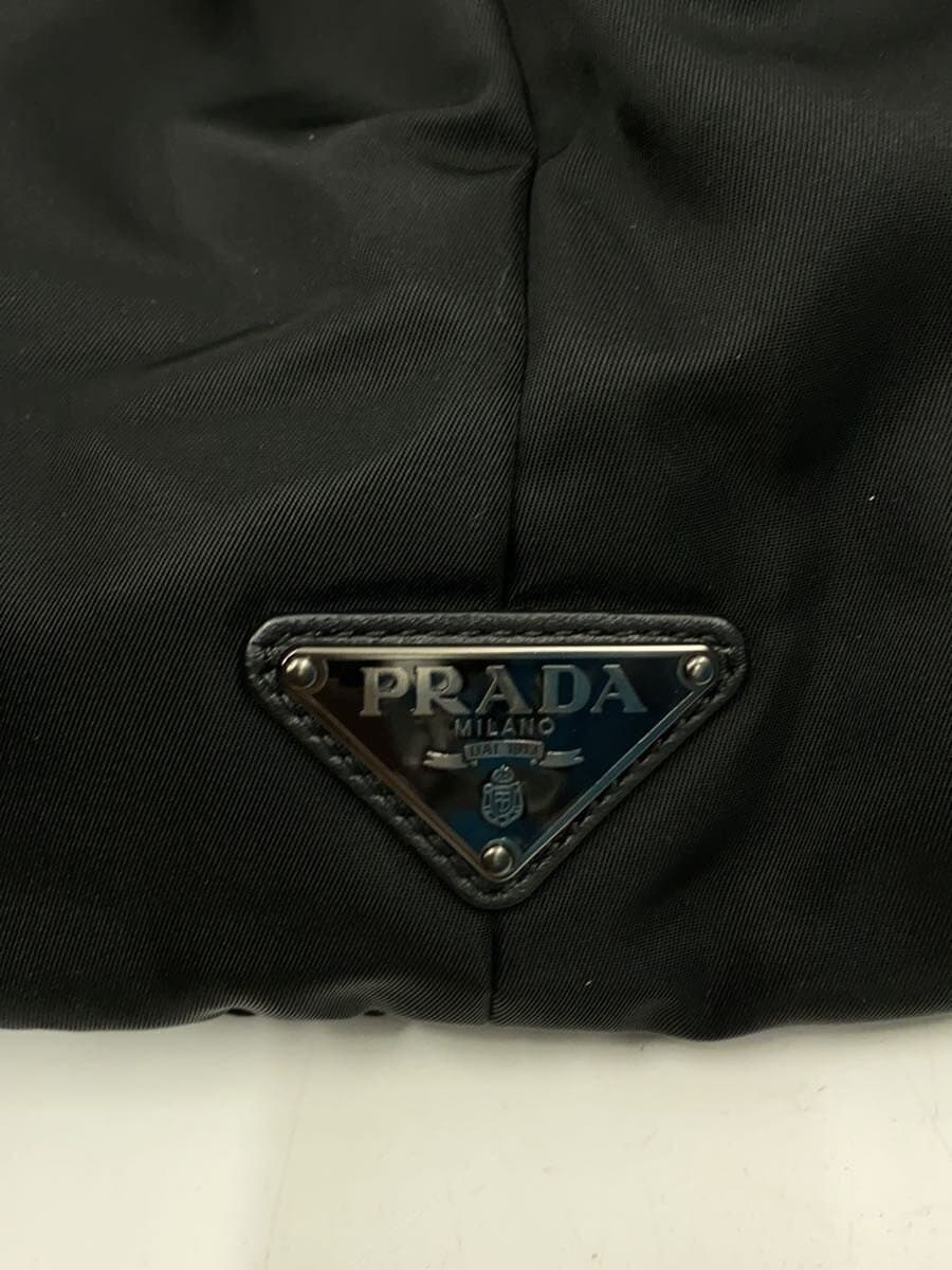 PRADATESSUTO DOUBLE 2-Way Reversible Tote Bag Nylon BLK 7