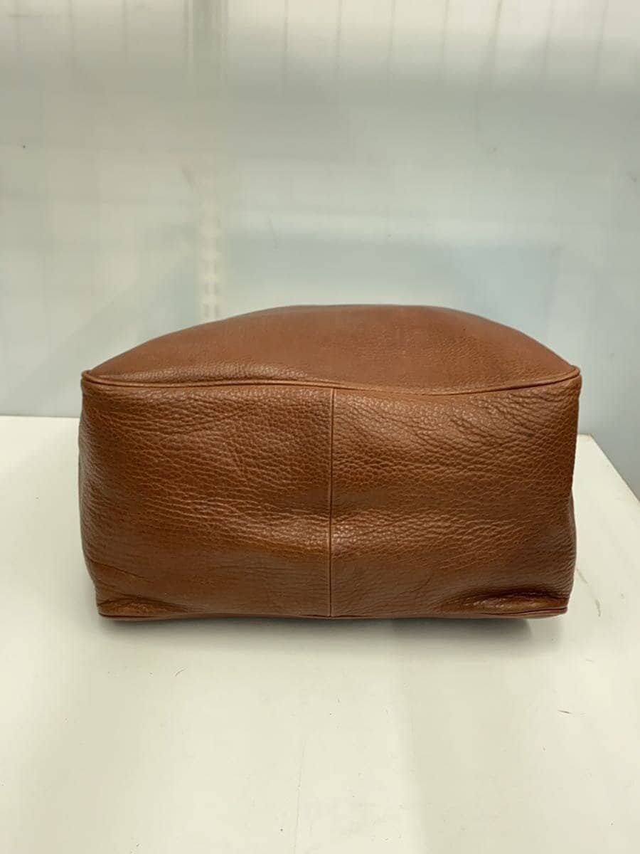 RALPH LAUREN Tote Bag Leather BRW Solid 4