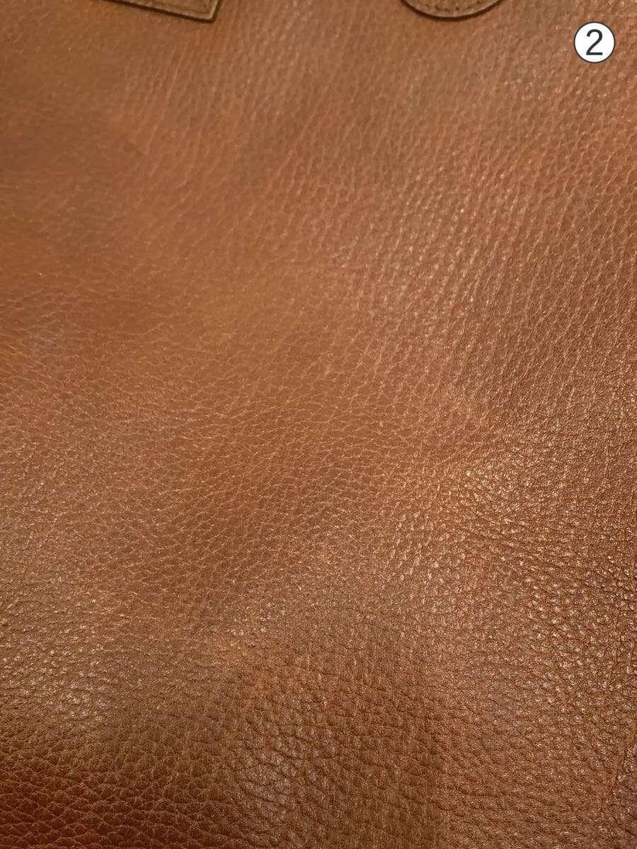 RALPH LAUREN Tote Bag Leather BRW Solid 8