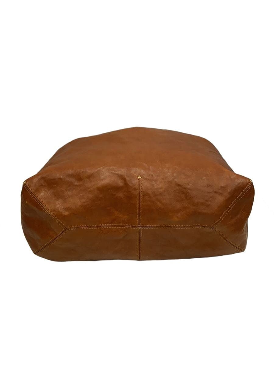 GENTEN Euphrates Tote Bag Leather BRW Solid 4