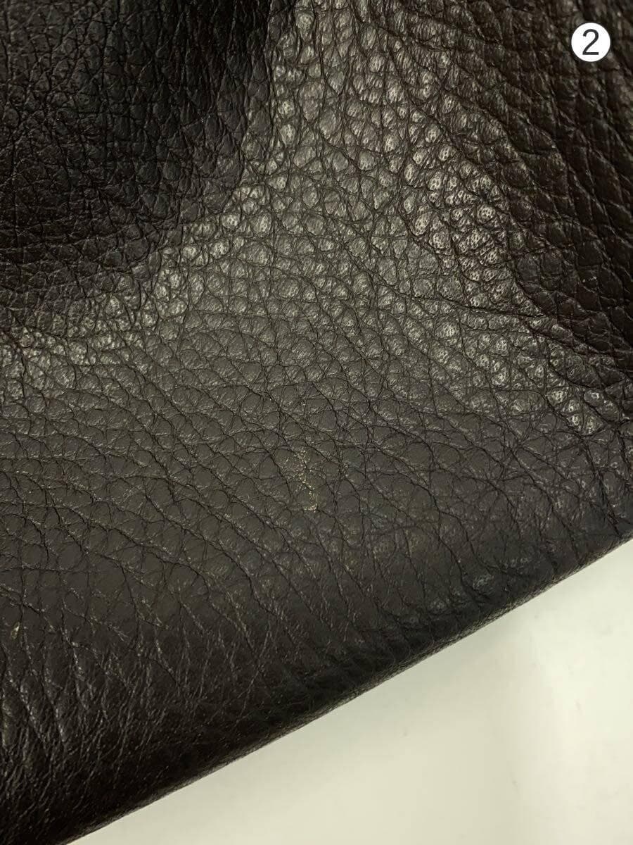 BRENTELLA Handbag Leather BRW Solid 8