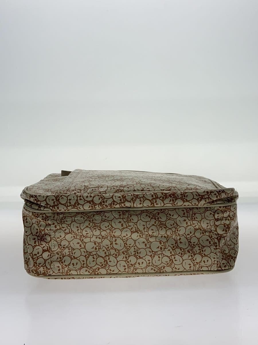 Samantha KINGZSKULL Shoulder Bag PVC BEG All Over Pattern 4