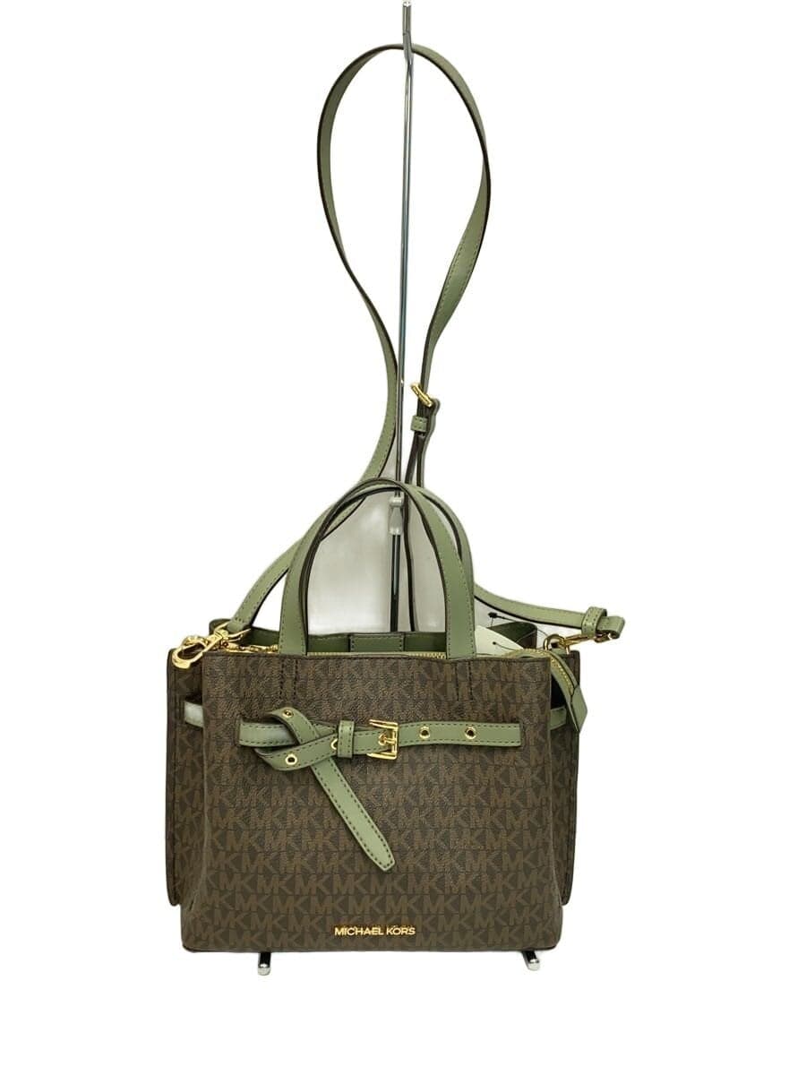 MICHAEL KORS Shoulder Bag Canvas BRW 35H0GU5S1B